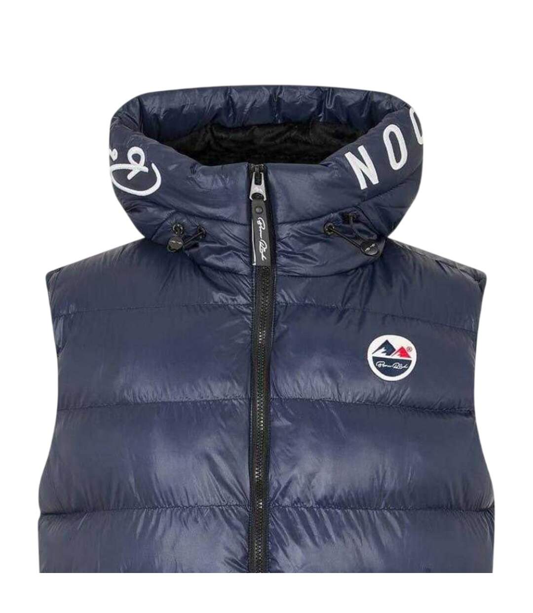 Mens Karnos Gilet Dark Navy Born Rich-3