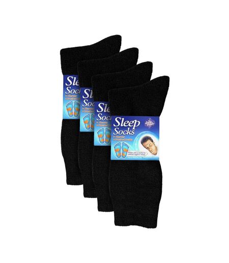 8 Pack Mens Soft Thermal Sleep Bed Socks