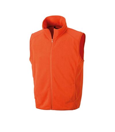Veste Sans Manches Adulte Orange Result Core