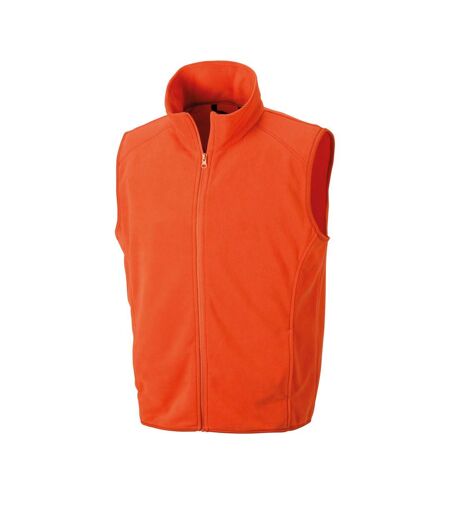 Veste Sans Manches Adulte Orange Result Core
