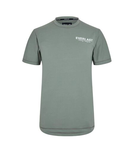T-shirt Entraînement Motif/style Logo Homme Kaki Everlast