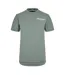 T-shirt Entraînement Motif/style Logo Homme Kaki Everlast-1
