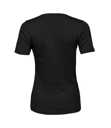 T-shirt interlock femme noir Tee Jays Tee Jays