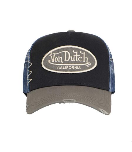 Casquette trucker avec filet adulte effet usé et patch brodé Used Vondutch