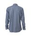 Chemise Motif/style À Carreaux Homme Bleu Marine Blanc James And Nicholson-2