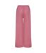 Skinni Fit Womens/Ladies Sustainable Wide Leg Sweatpants (Dusky Pink) - UTRW8515