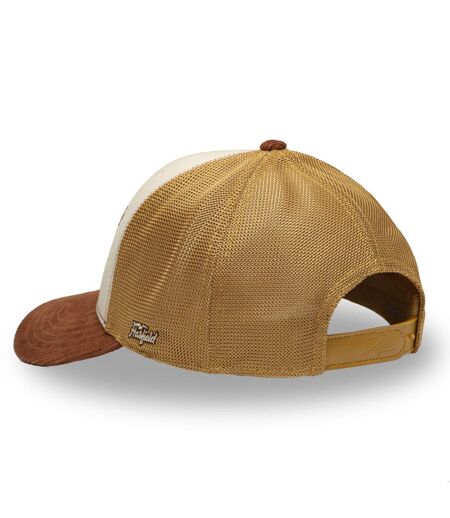 Casquette trucker avec filet souple en coton avec broderie Bison Hatfield