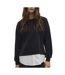 Sweat noir femme vero moda yoyo - l-1