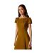 Womens/ladies textured jersey midi dress olive Principles