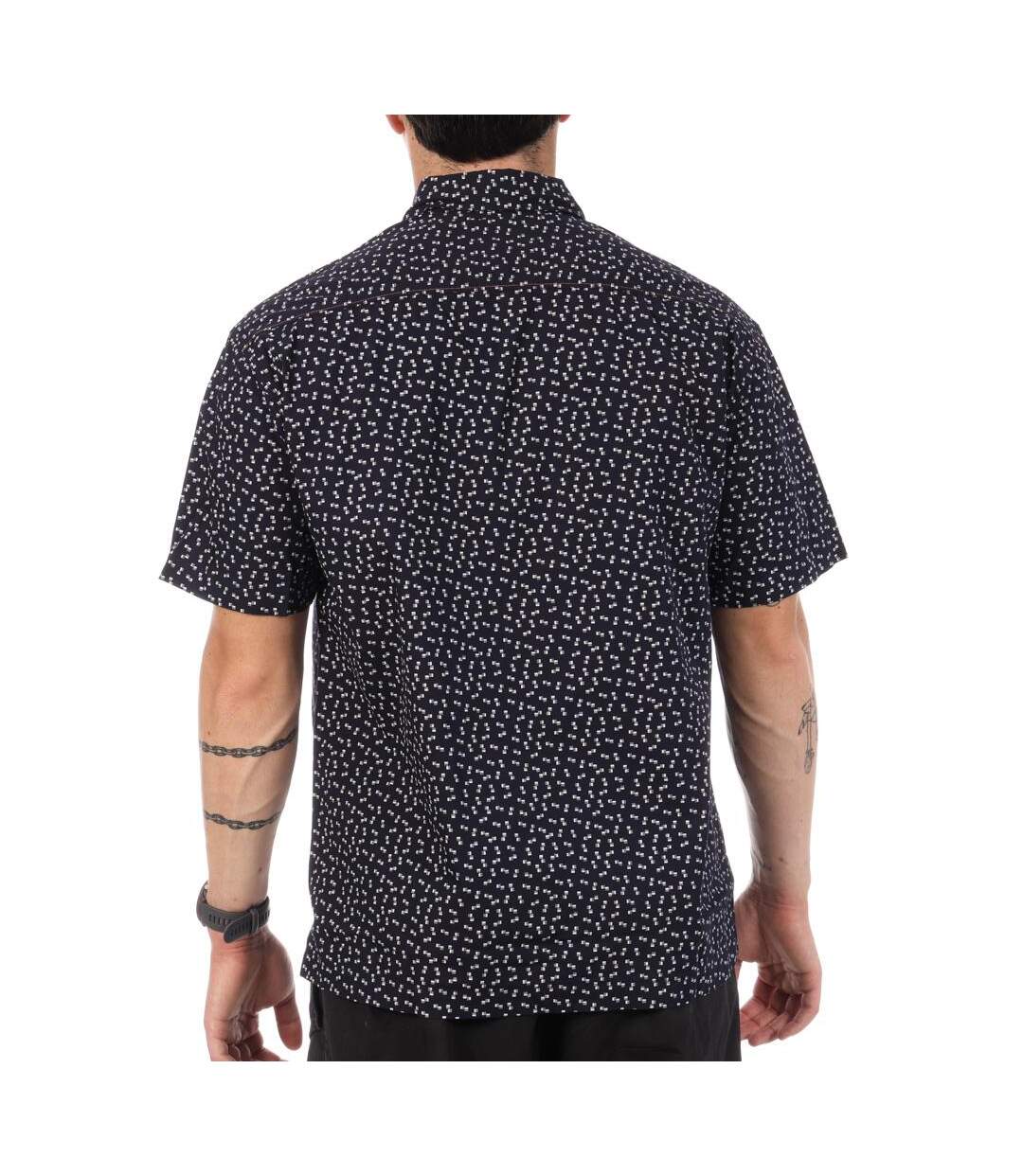 Chemise marine homme kaporal blocke-2