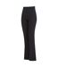 Womens/ladies flared leggings black SF-4