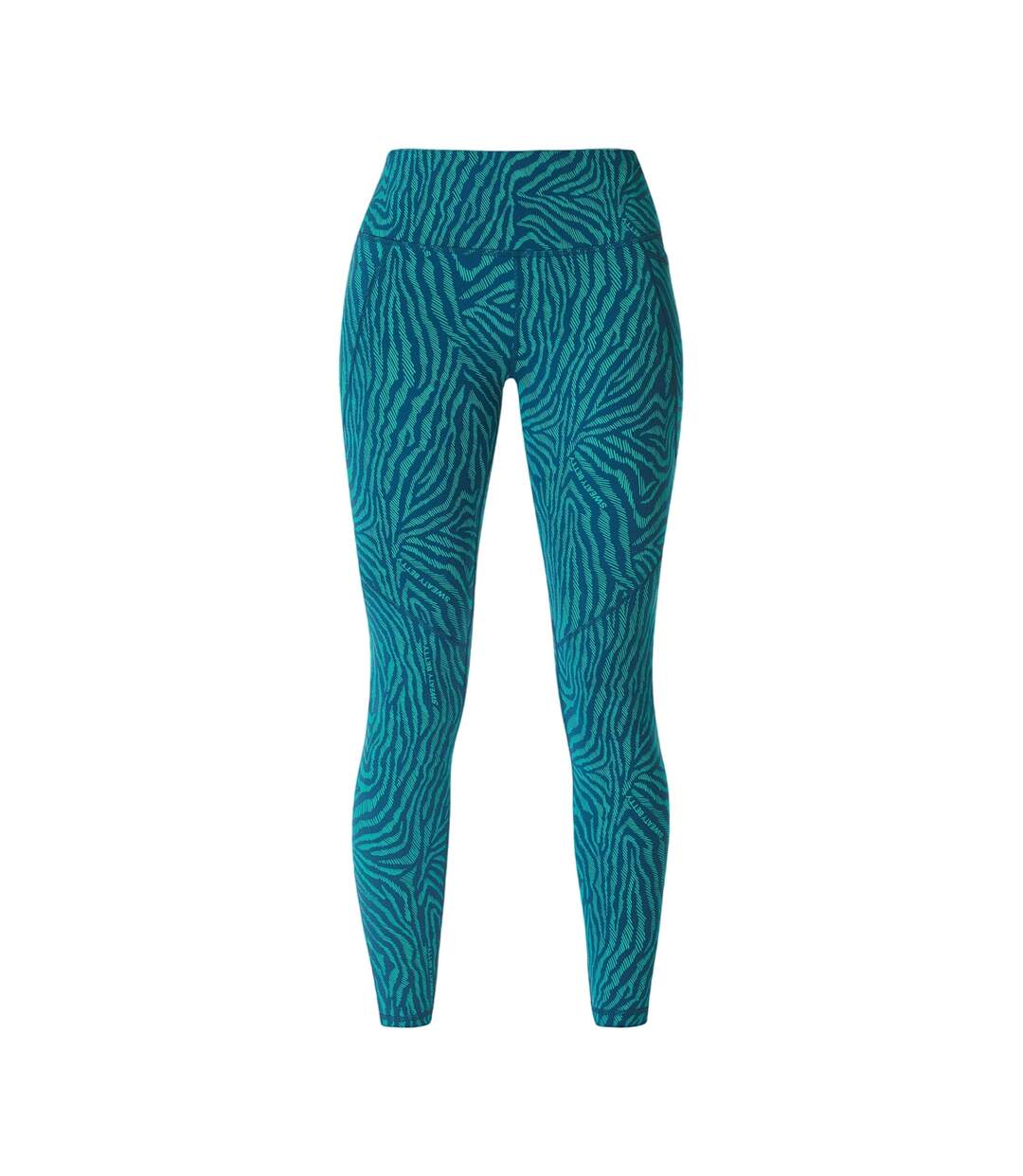 Legging Entraînement Motif/style Imprimé Zèbre Power Femme Vert Sweaty Betty-2