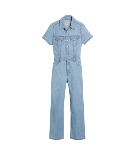 Combinaison Manches Courtes Femme Bleu Levis