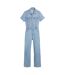 Combinaison Manches Courtes Femme Bleu Levis-2