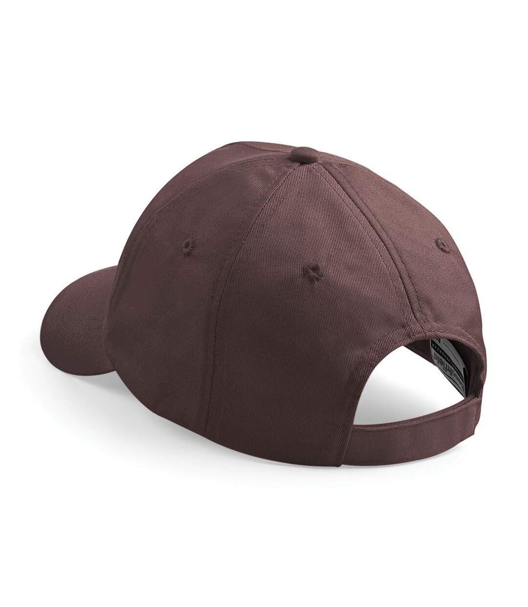 Lot de 2  casquettes de baseball adulte chocolat Beechfield-2