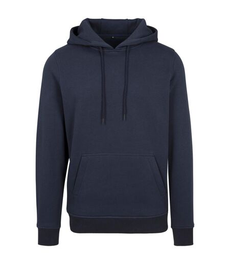 Sweat À Capuche Adulte Bleu Marine Build Your Brand