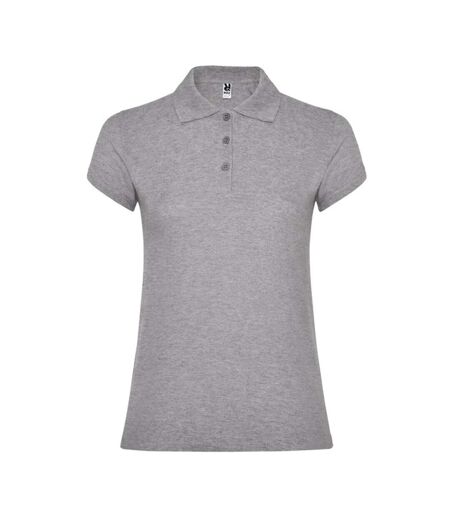 Polo Star Femme Gris Chiné Roly