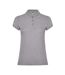 Polo Star Femme Gris Chiné Roly-1