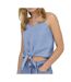 Débardeur bleu femme only nova azure - l-1