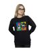 Disney Sweatshirt Womens/Ladies Mickey Mouse Donald Clothes Swap (Noir) - UTBI27585-2