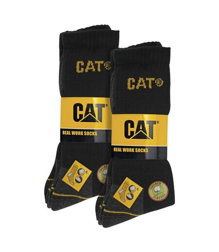 6 Pack Unisex Heavy Duty Work Socks for Steel Toe Boots