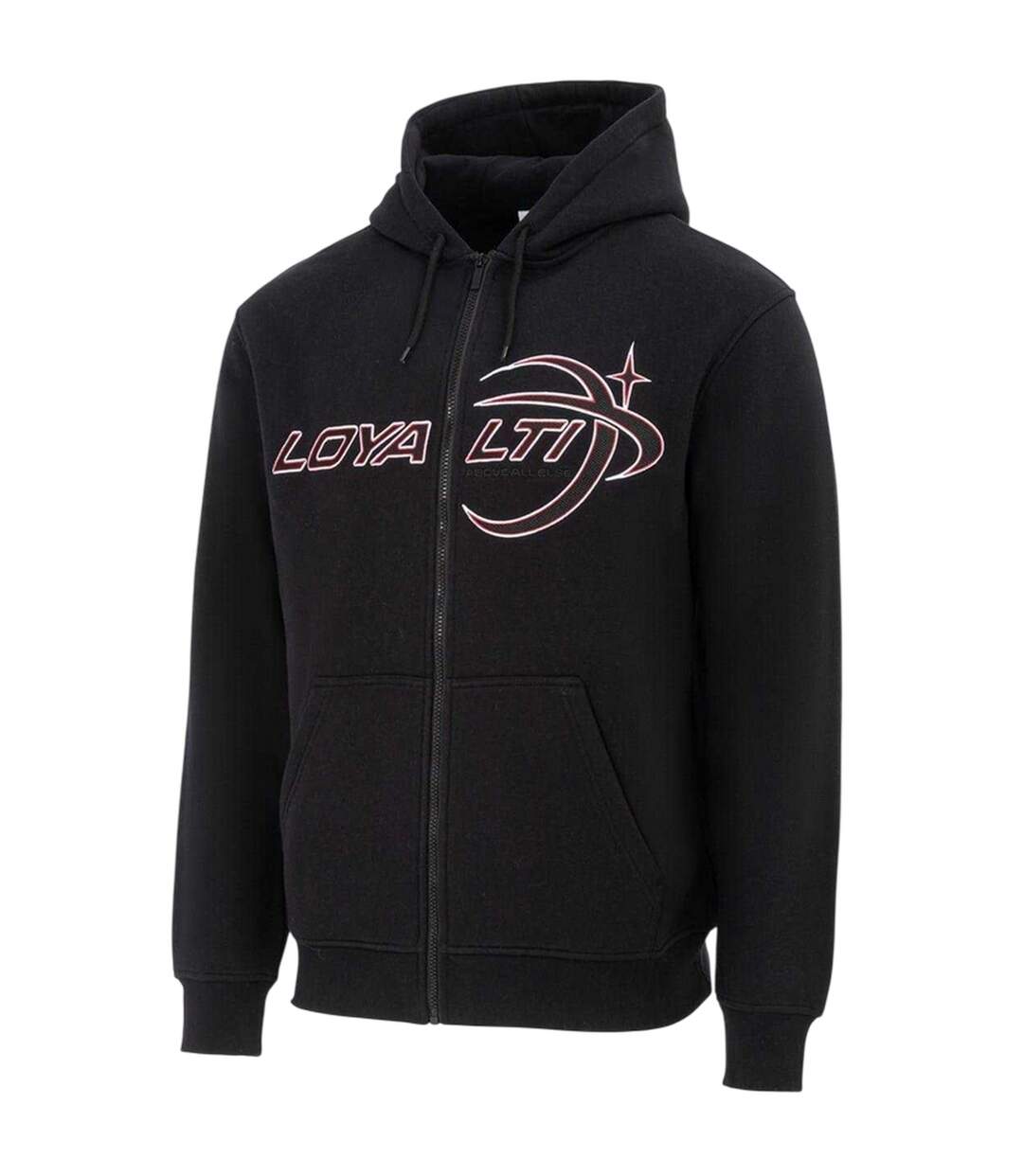 Veste À Capuche Motif/style Galaxie Homme Noir Loyalti-1