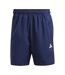 Mens Shorts Dark Blue White Adidas-2