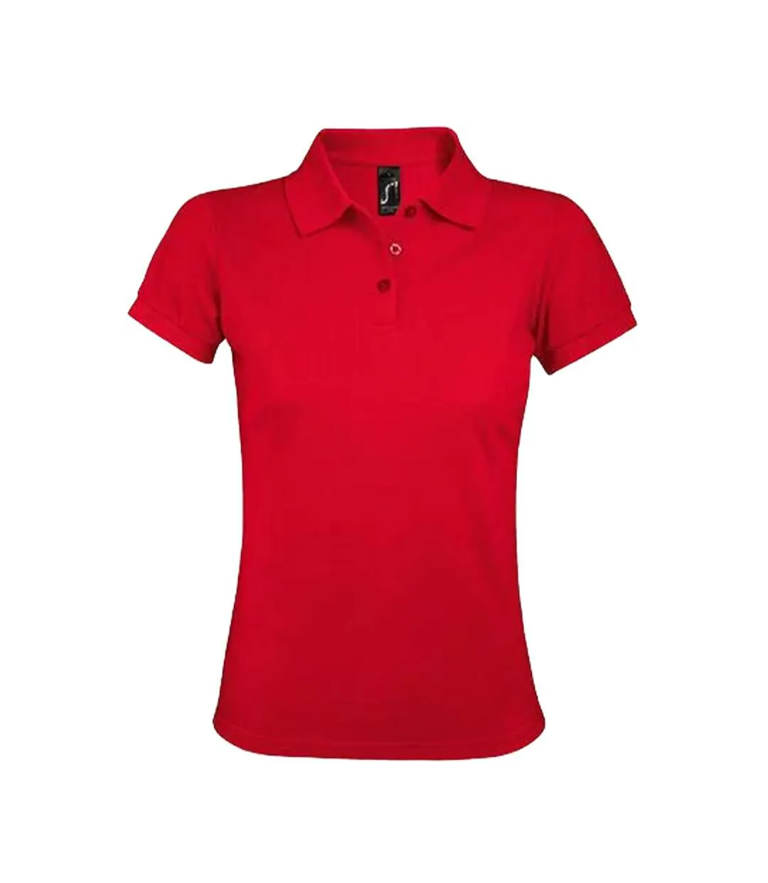 Polo Prime Femme Rouge SOLS-1