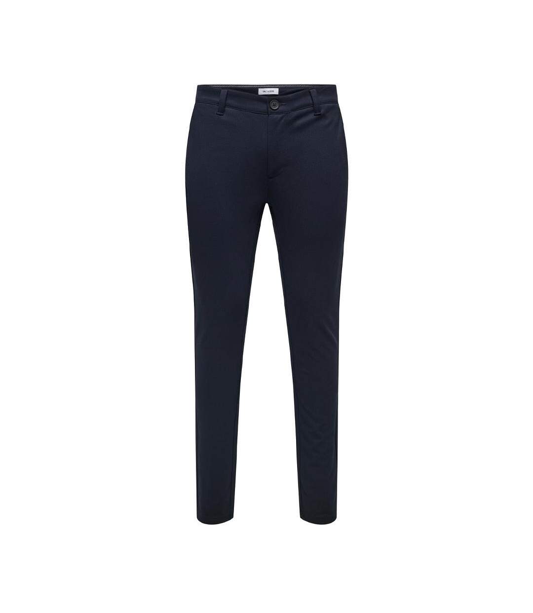 Pantalon fluide marine foncé homme only & sons thor-1