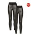 Leggings Femme Noir Urban Classics-1