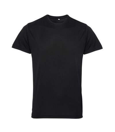 Tri Dri Mens Short Sleeve Lightweight Fitness T-Shirt (Black) - UTRW4798
