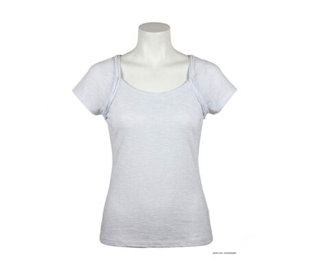 Tee-shirt MAYFLOWER VF023L en coton flammé : le basique chic et ultra-confort