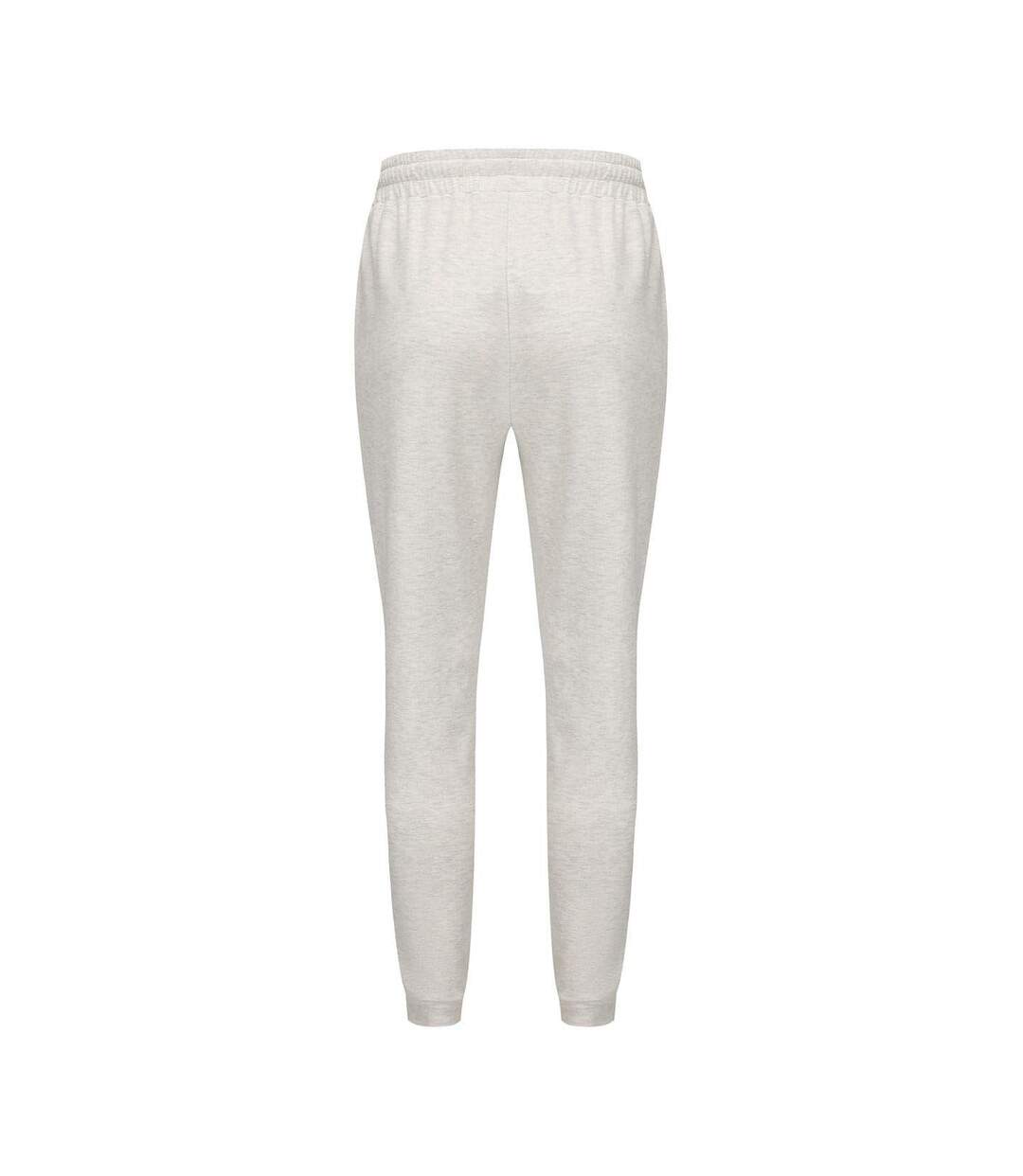 Womens/ladies Interlock Jogging Bottoms Ice Marl Slazenger-2