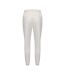 Womens/ladies Interlock Jogging Bottoms Ice Marl Slazenger-2