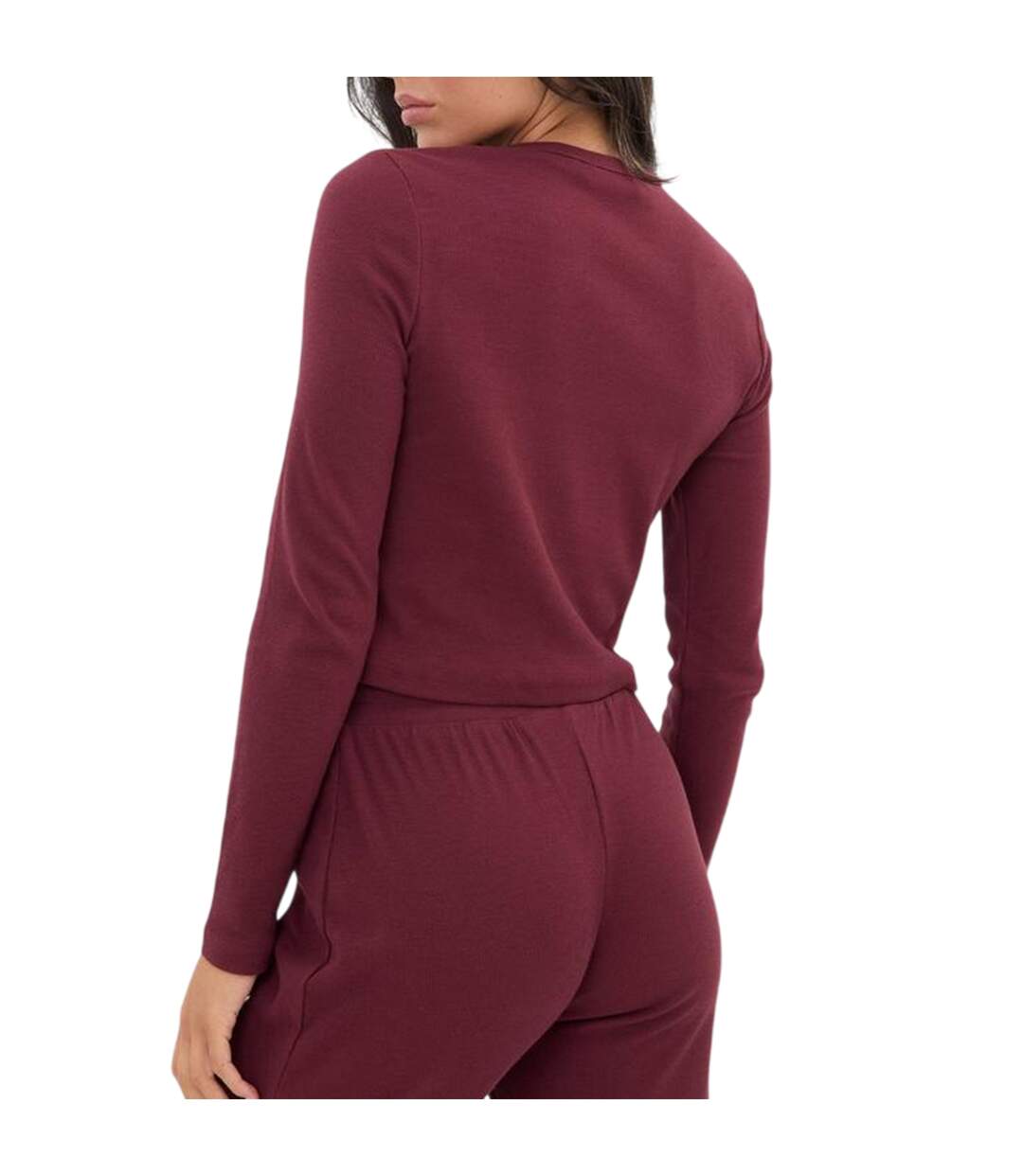 Haut Femme Bordeaux I Saw It First-3