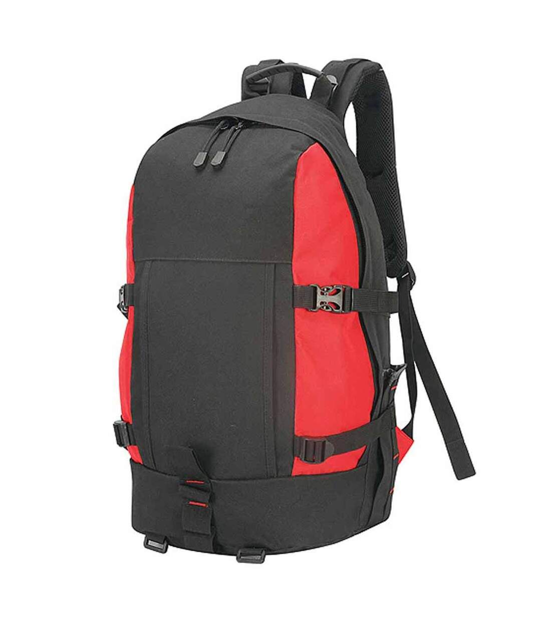 Sac à dos randonnée trekking - 35L - 1788 - rouge black-1