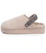 Isotoner Chaussons Mules femme suédine semelle plateforme-3