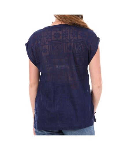 T-shirt marine femme teddy smith tildo - m
