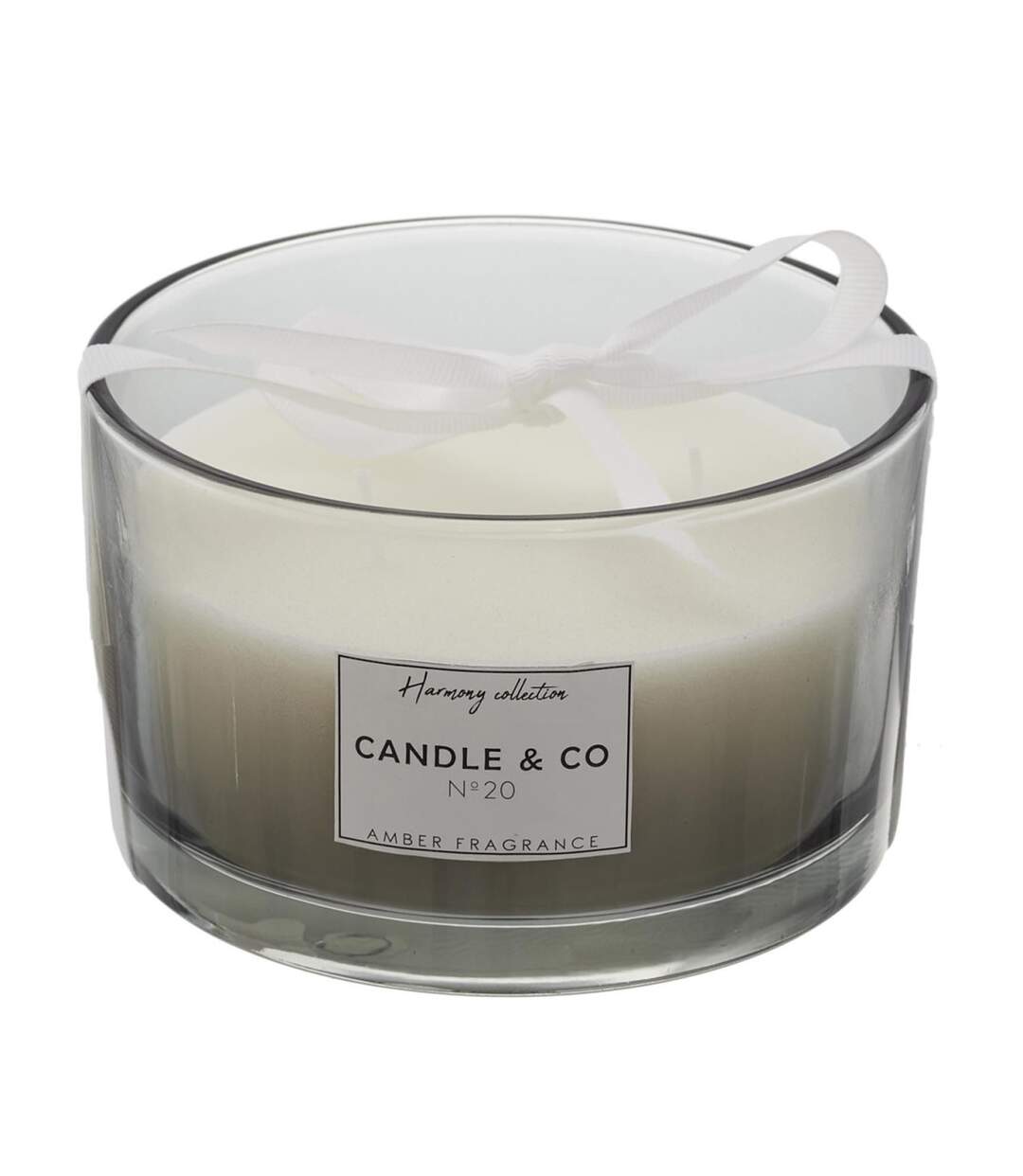 Bougie Parfumée 3 Mèches Harmony 13cm Ambre-1