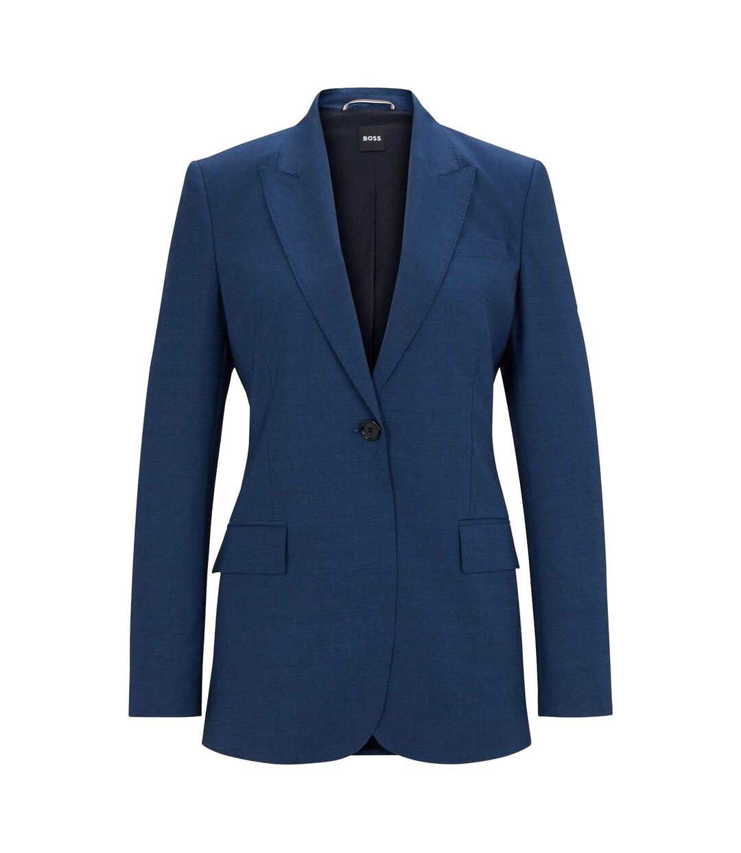 Womens/ladies Jacketa2 Regular Jacket Blue Boss-2