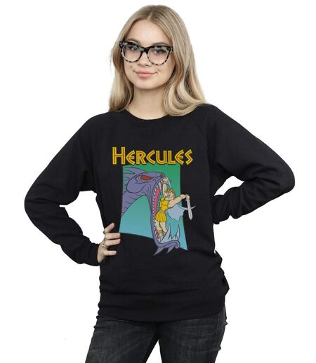 Disney - Sweat HERCULES HYDRA FIGHT - Femme (Noir) - UTBI13422