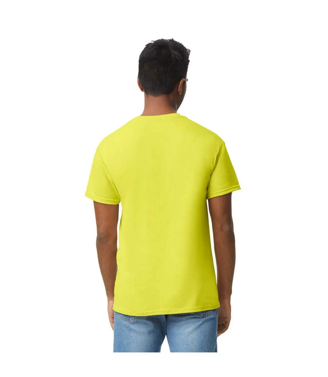 T-shirt Adulte Vert Fluo Gildan-2