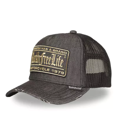 Casquette trucker avec filet bi-matière Btop Rock'n Free Life