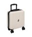 Valise Cabine Rigide à Roulettes Travel 45cm Beige-2