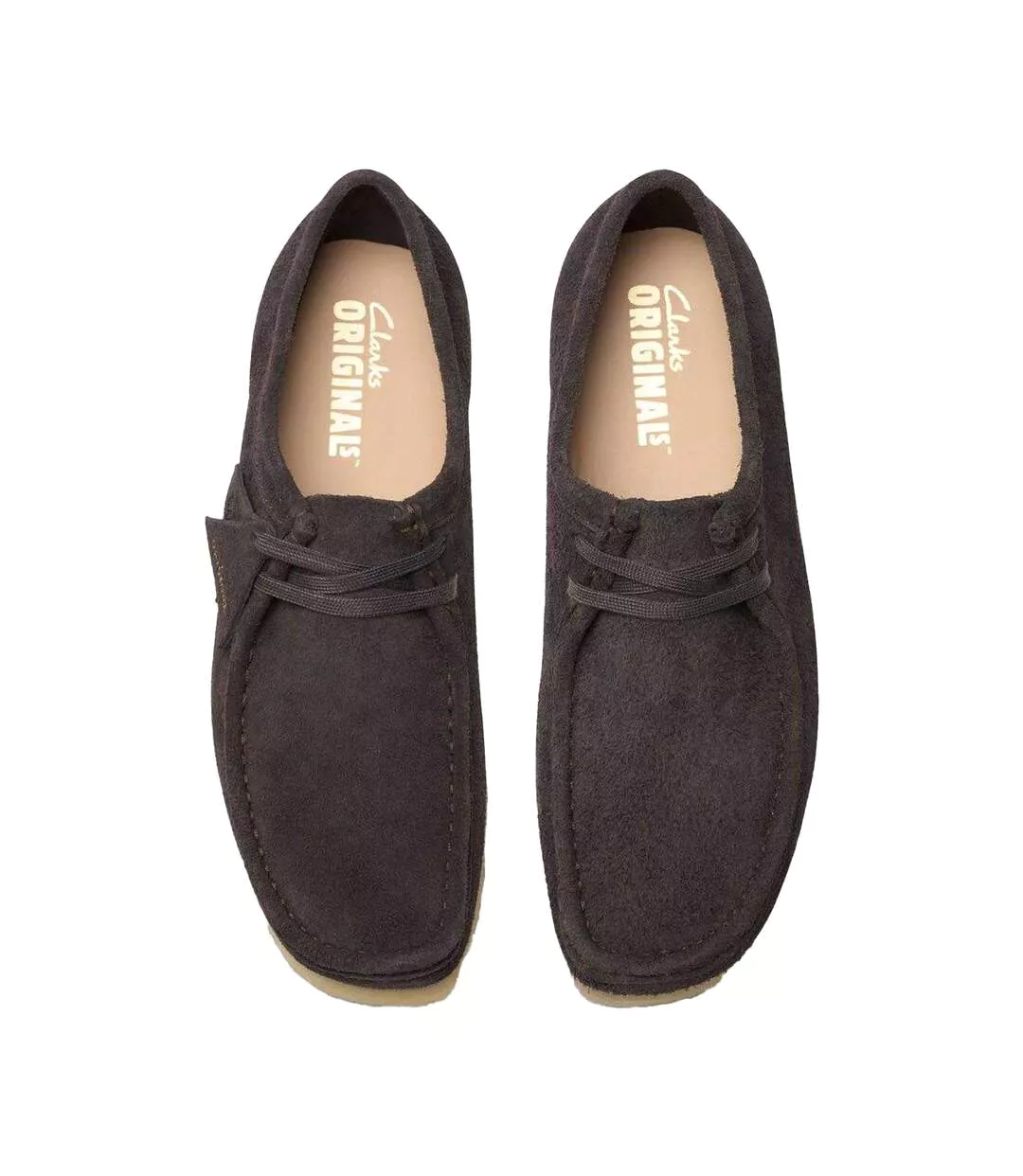 Chaussures Bateau Wallabee Homme Marron Clarks Originals-4