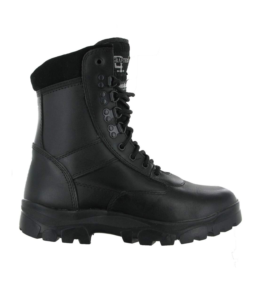 Grafters Mens G-Force Thinsulate Lined Combat Boots (Black) - UTDF704-2