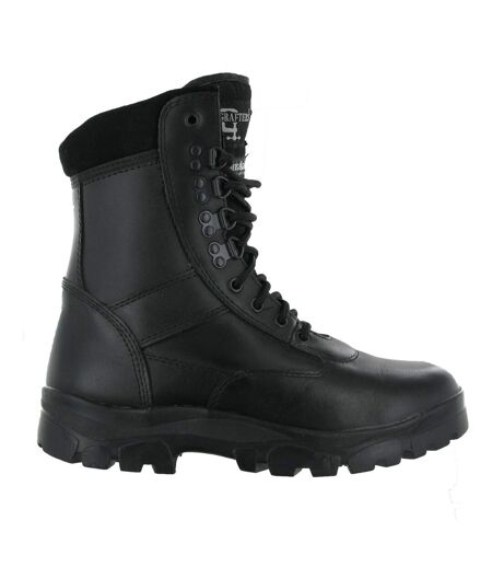 Grafters Mens G-Force Thinsulate Lined Combat Boots (Black) - UTDF704