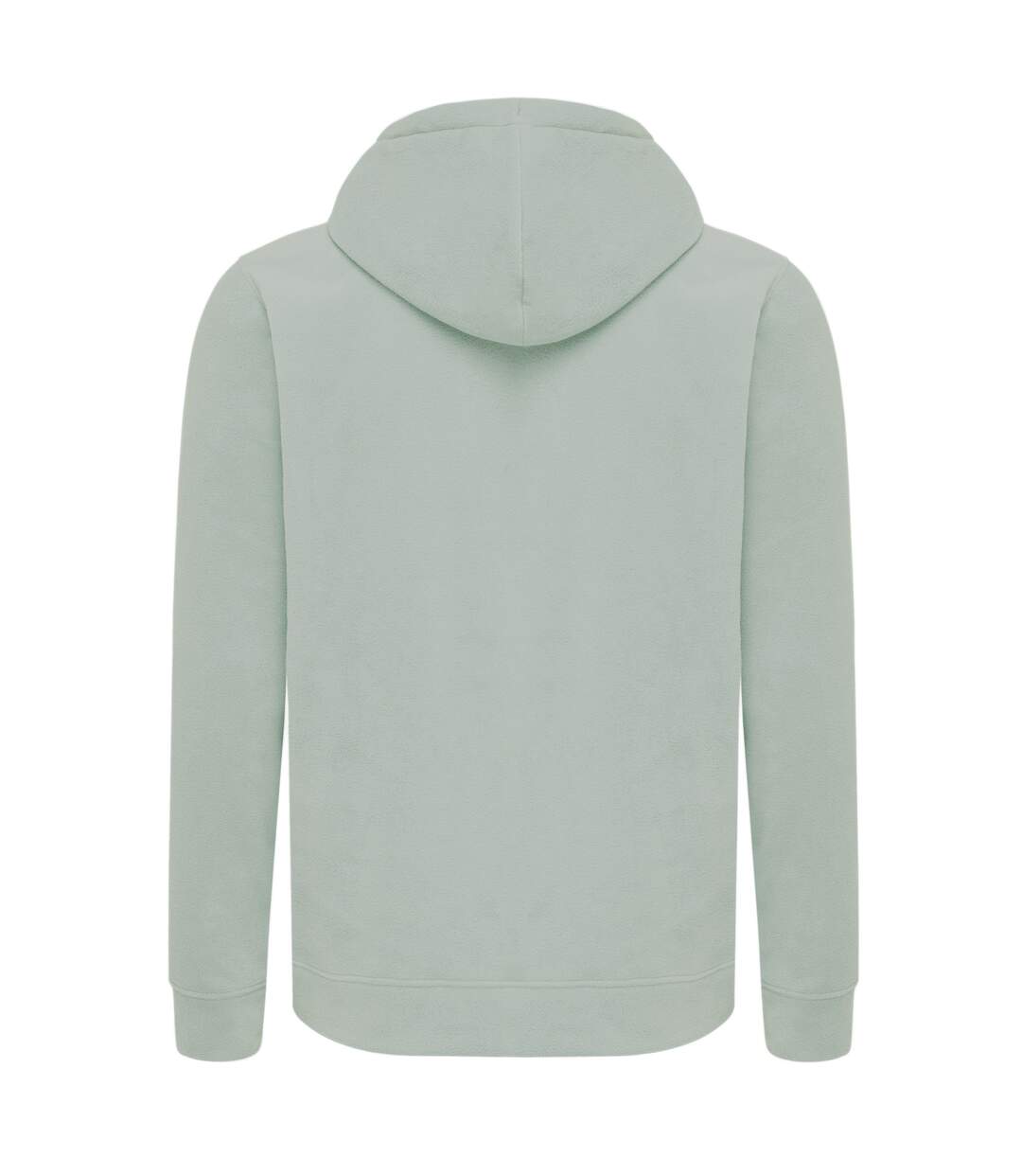 Unisex adult trivor microfleece hoodie green iceberg Iqoniq-2