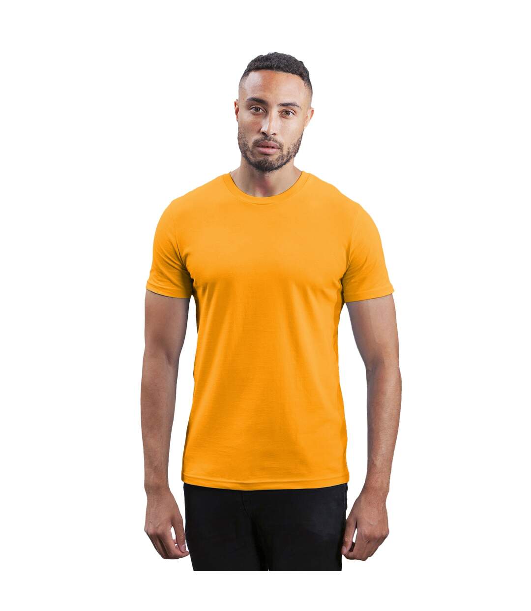 Mantis T-shirt à manches courtes pour hommes (Jaune moutarde) - UTBC4764