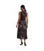Robe Mi-longue Motif/style Imprimé Anuta Femme Noir Ted Baker-3